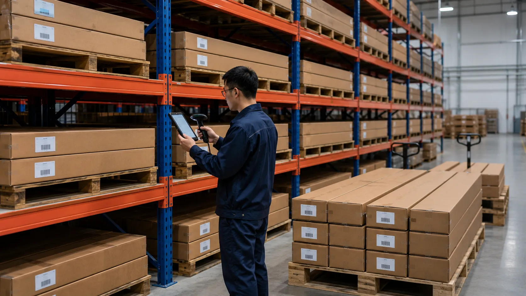 Reflective sheeting warehouse inventory and batch management using FIFO.webp