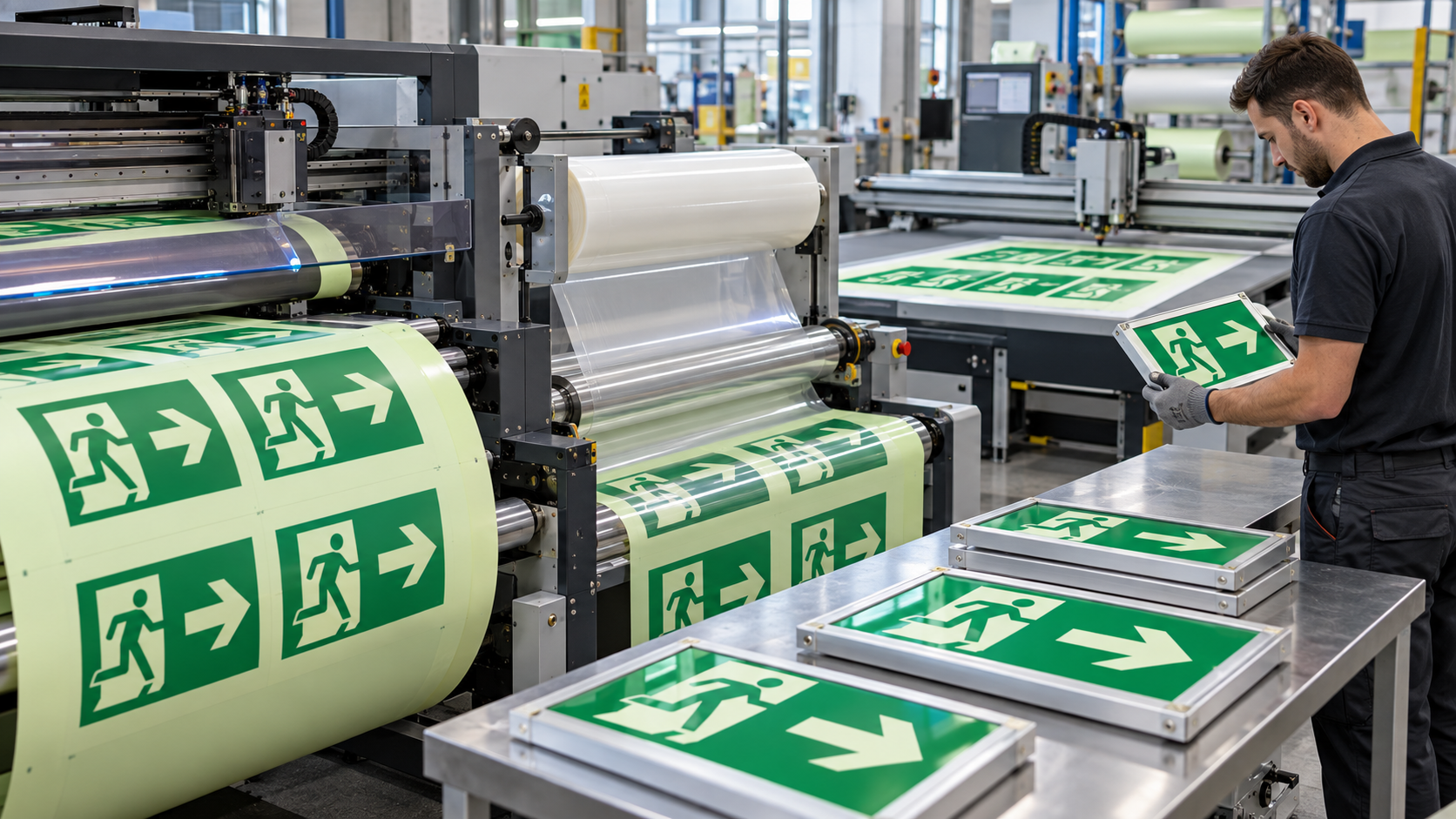 printed-laminated-photoluminescent-safety-sign-production.png