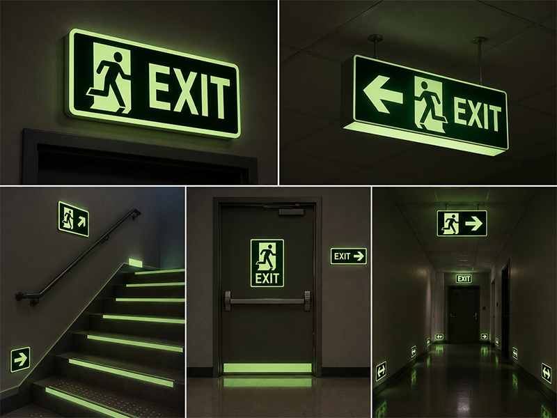 Glow-in-the-Dark-Exit-Signs
