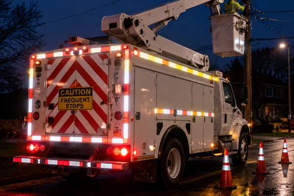 Utility service vehicles 