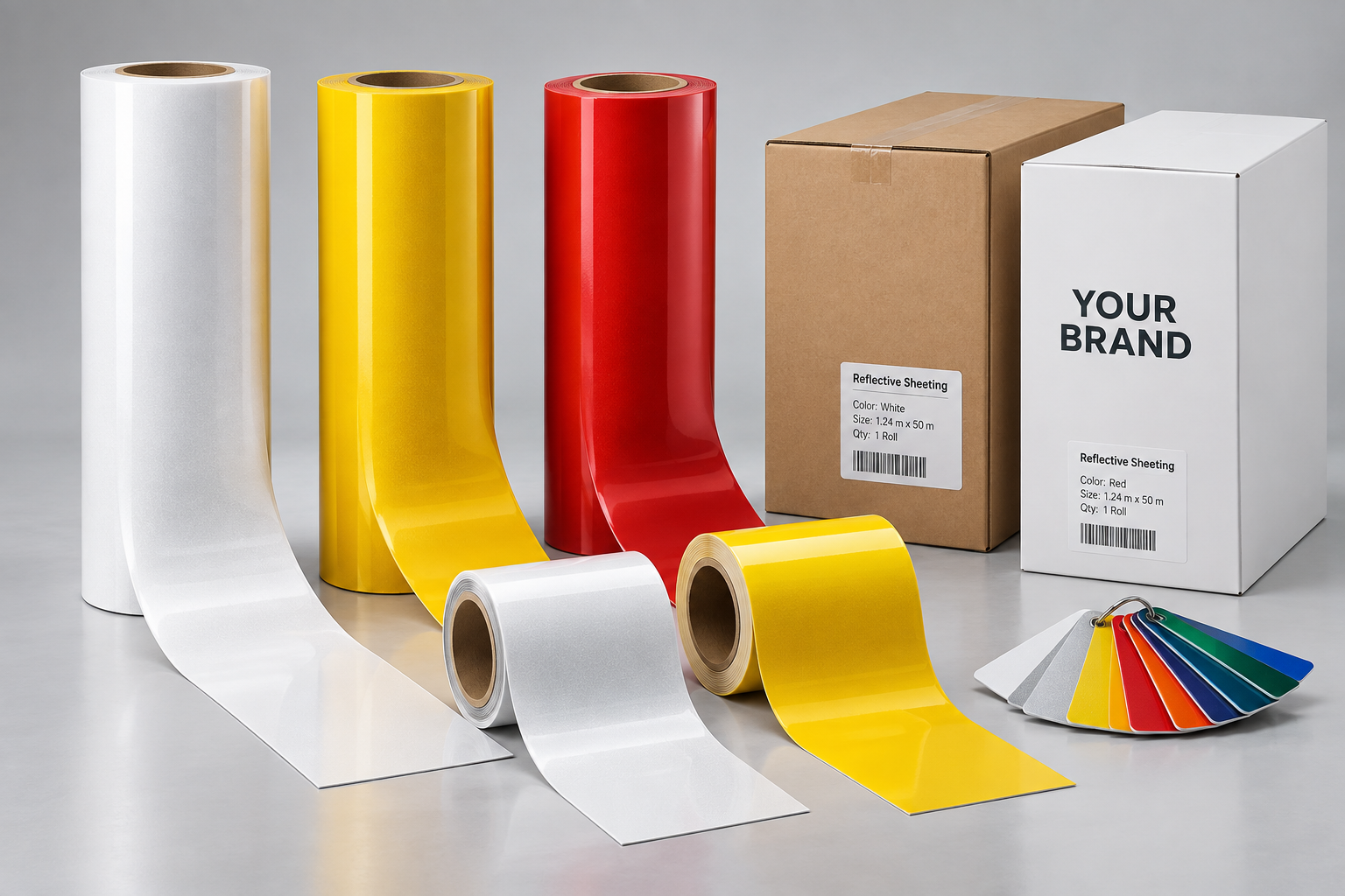 OEM & Private Label Reflective Sheeting: Options & MOQ | ABLAZE