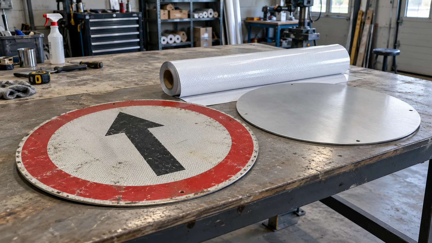 Can You Apply New Reflective Sheeting Over Old Reflective Sheeting?