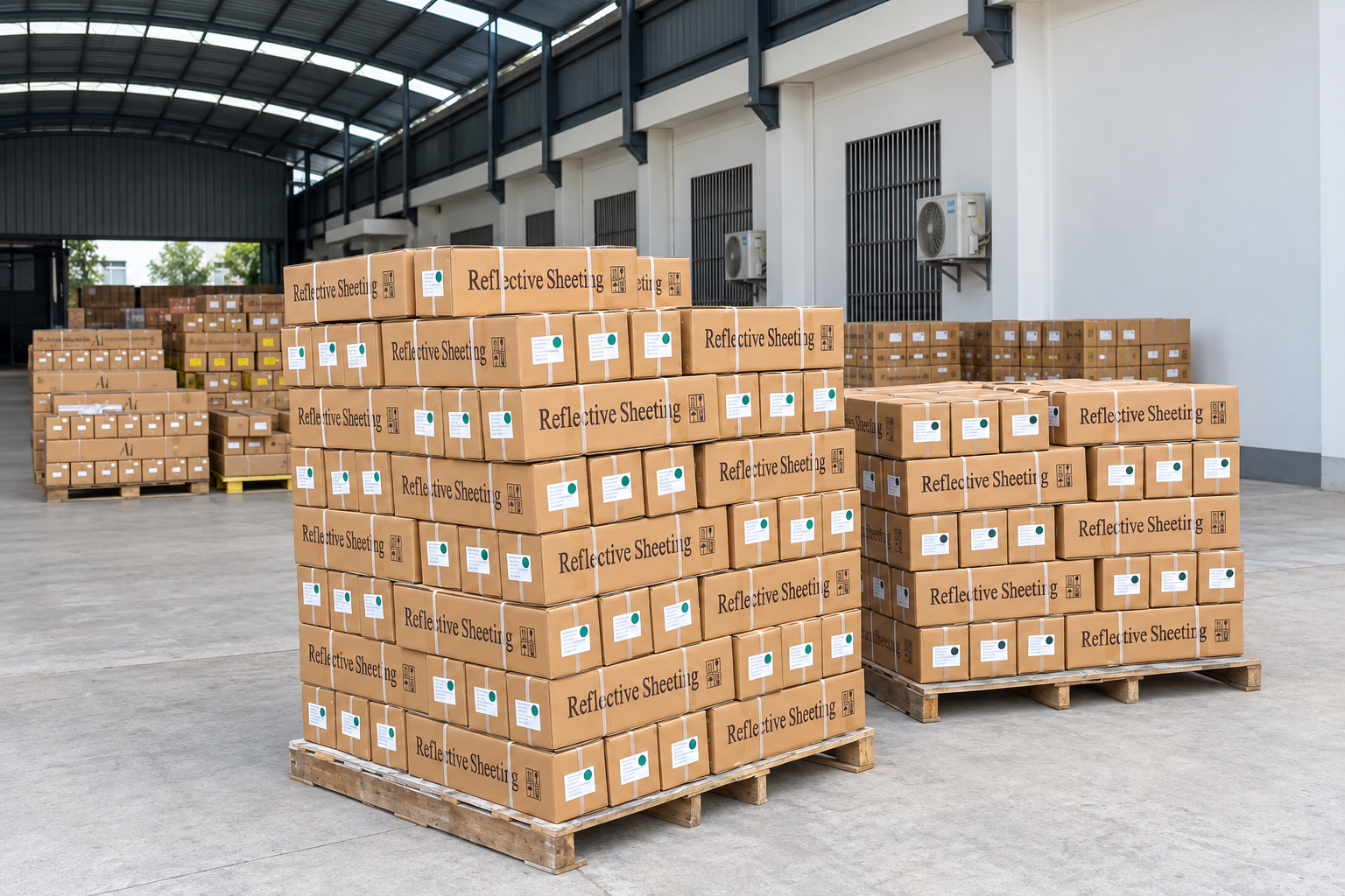 reflective-sheeting-export-packaging-core-plugs-carton-and-pallet.png