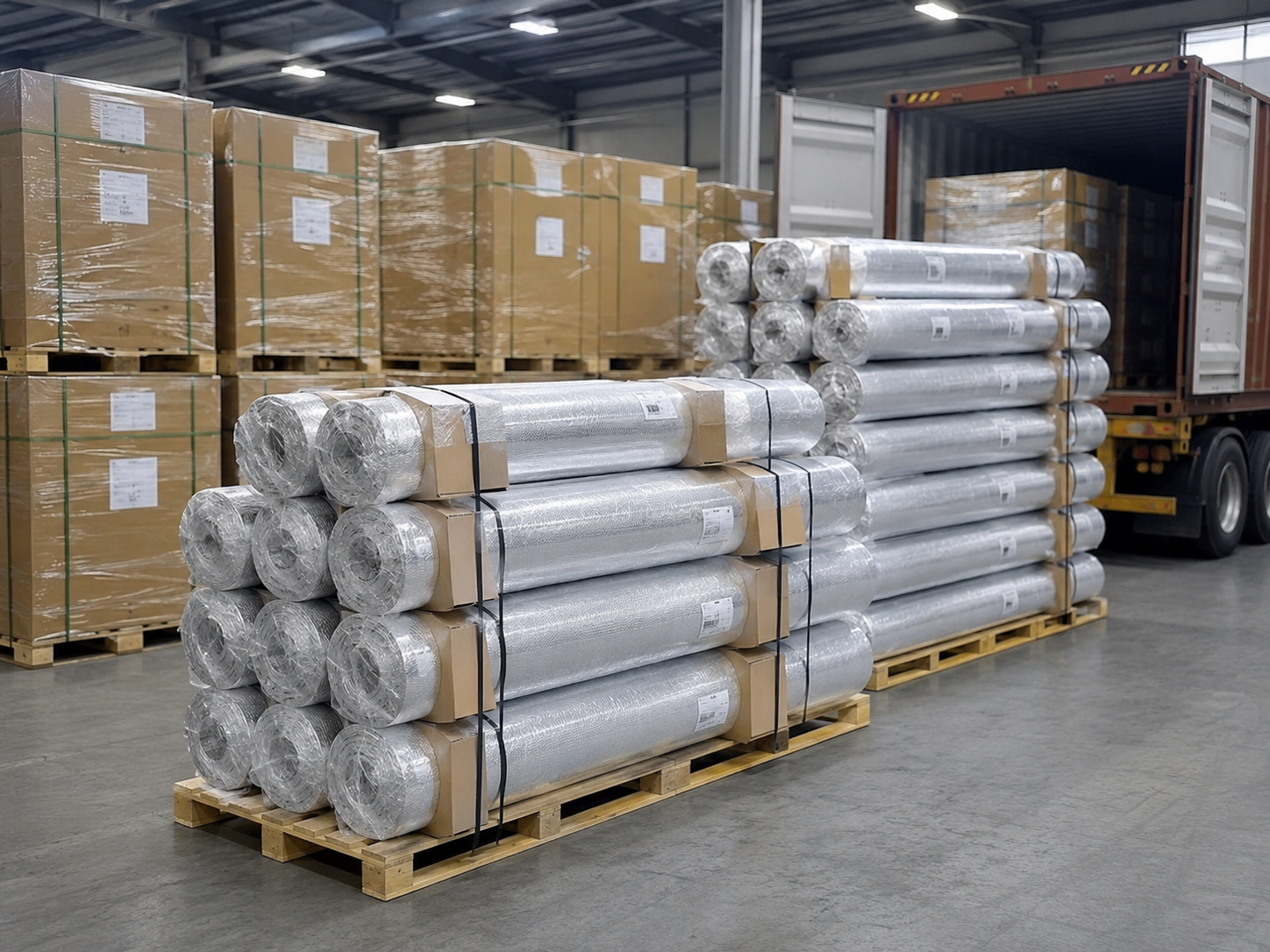 Reflective sheeting rolls for export to the Philippines market.png