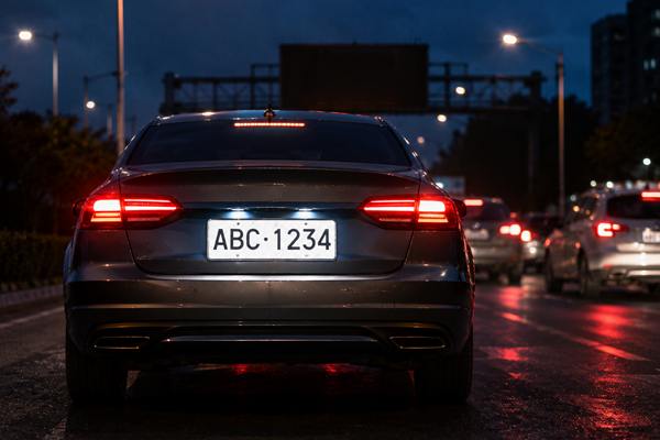 Car license plates
