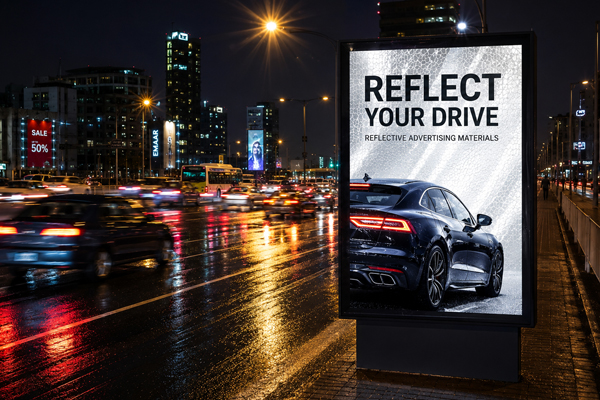 Outdoor advertising boards