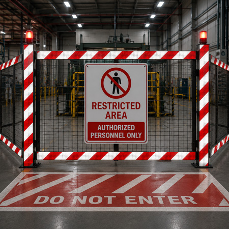 No-entry areas