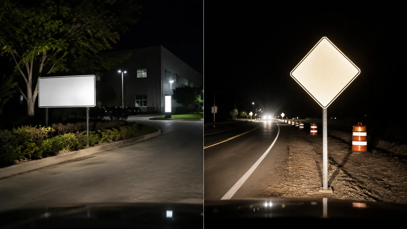 Traffic Sign VS Commercial Sign.webp
