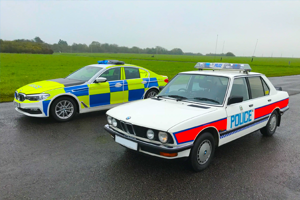 Police vehicles