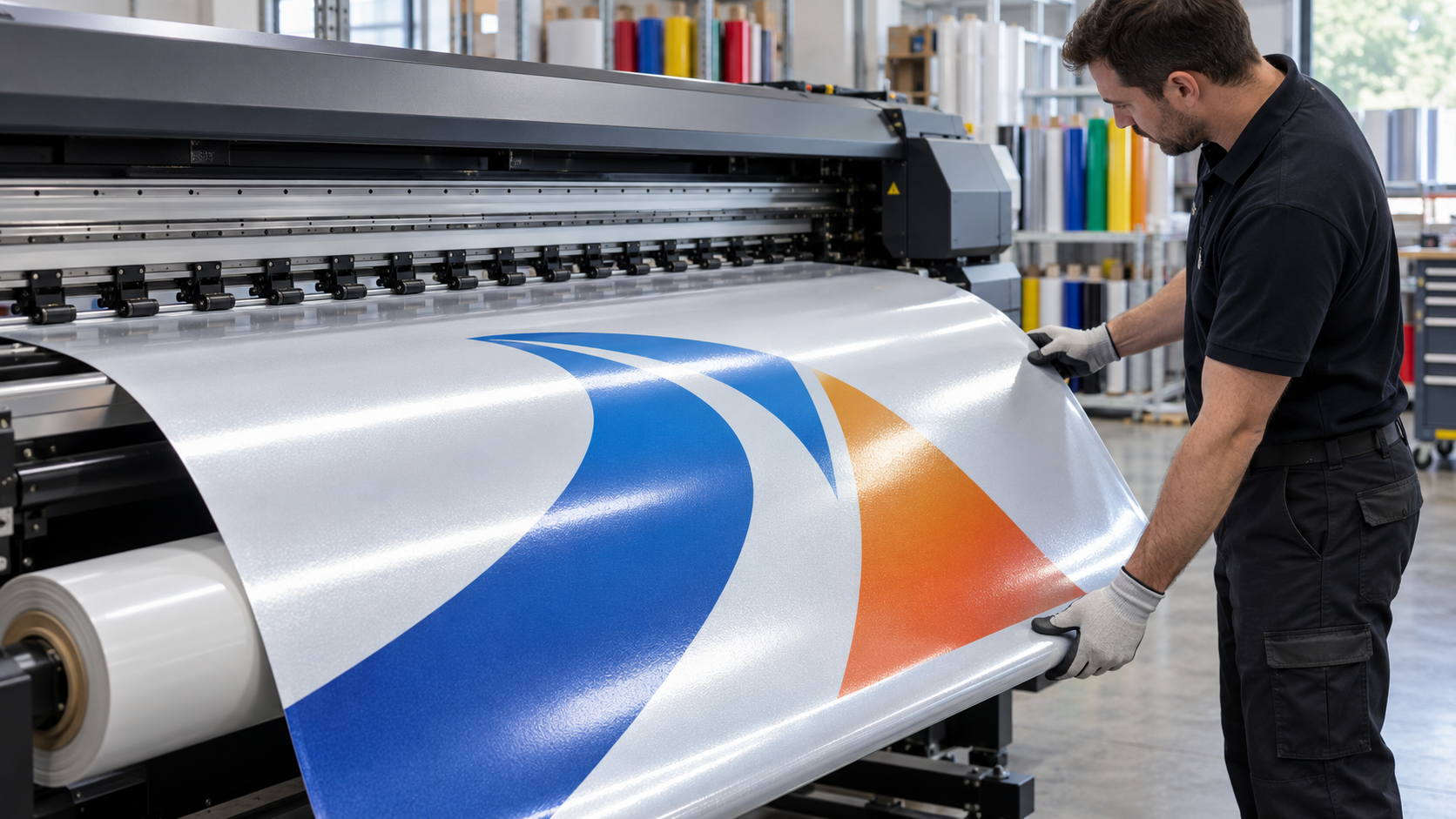 Eco-Solvent Printing on Reflective Sheeting: Drying & Lamination