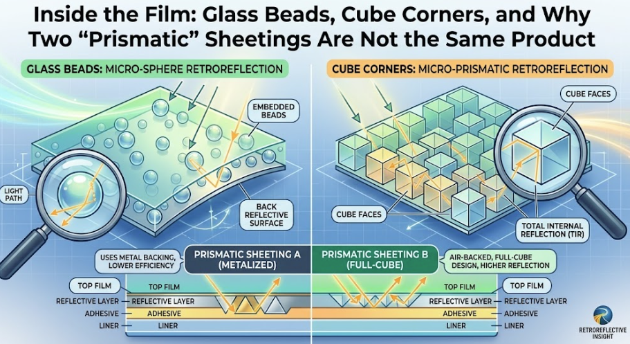 Inside the Film: Glass Beads, Cube Corners, and Why Two 