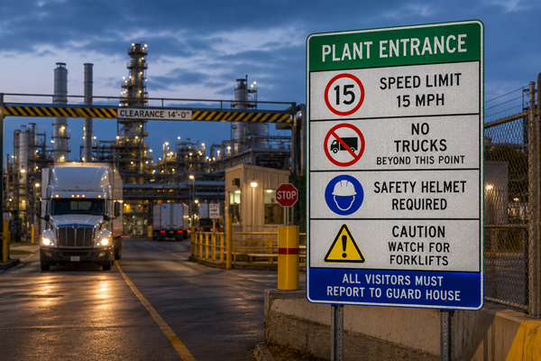 Industrial traffic control systems