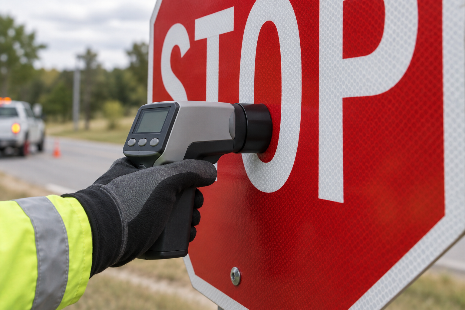 Traffic Sign Retroreflectivity: ASTM E1709 Field Guide | ABLAZE