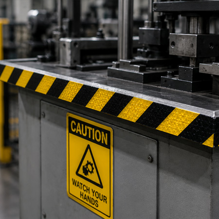 Machinery edges