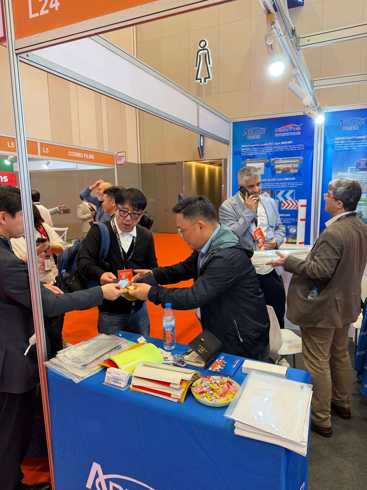 Reflective Sheeting And Photoluminescent Film at FESPA Middle East 2026 Dubai