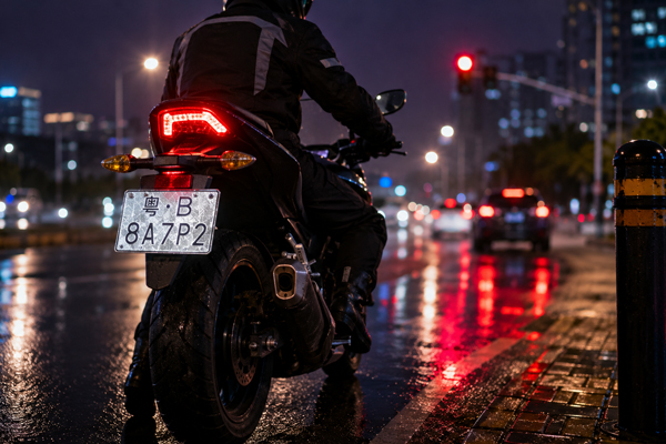 Motorcycle plates