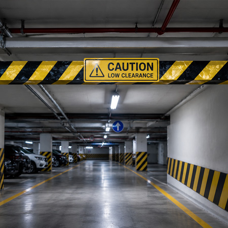 Low-clearance areas