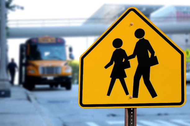 1School and pedestrian safety areas