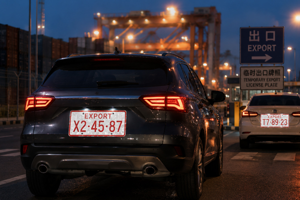 Temporary export plates